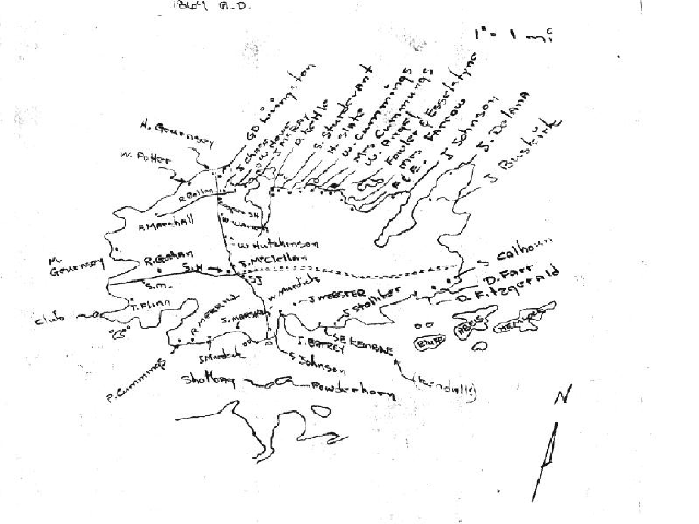 Grindstone Island 1864 map